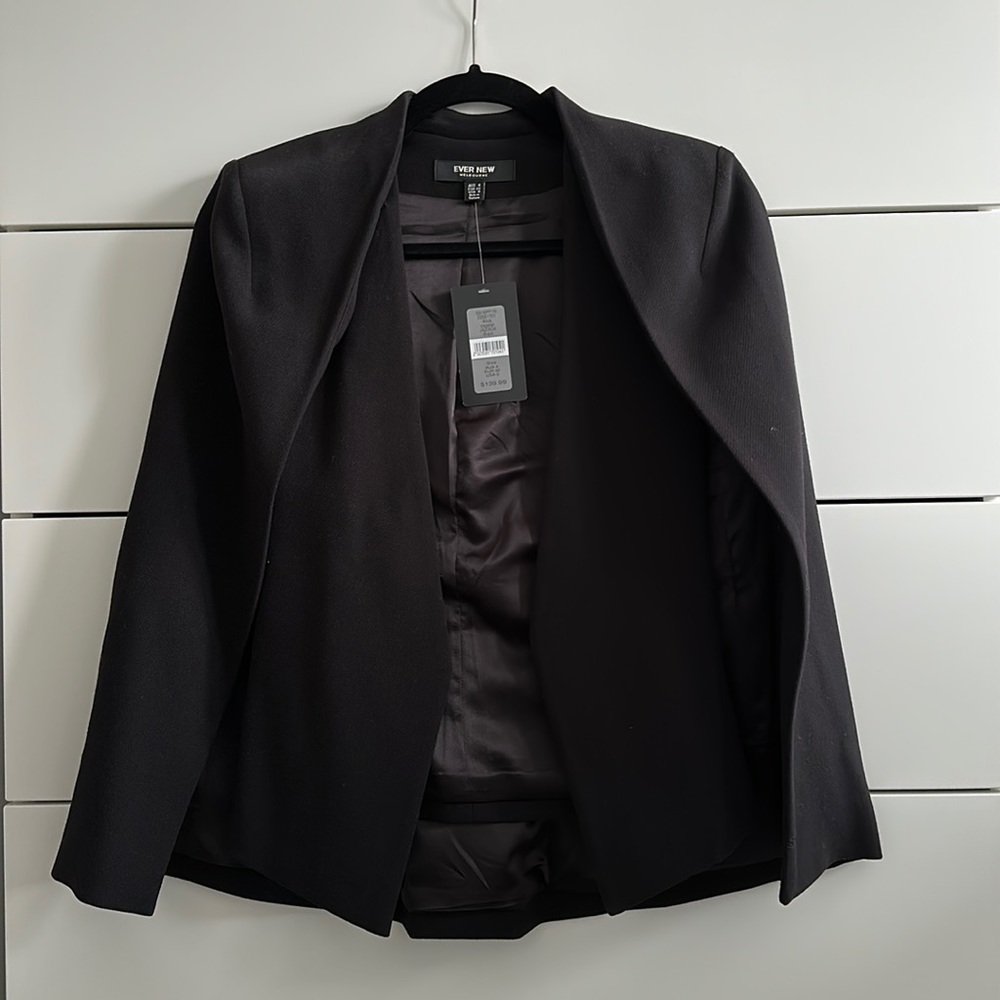 Ever New Black Capelet